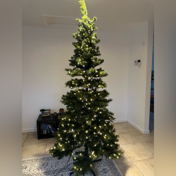 100-in. Christmas Tree w/built in lights - Picture 14 of 14